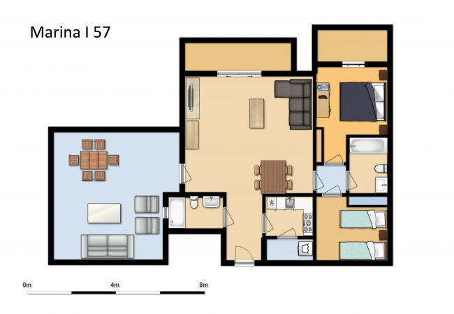 Apartamento en Punta del Moral - Marina I PLUS - Marina Isla Canela PMHI57P28