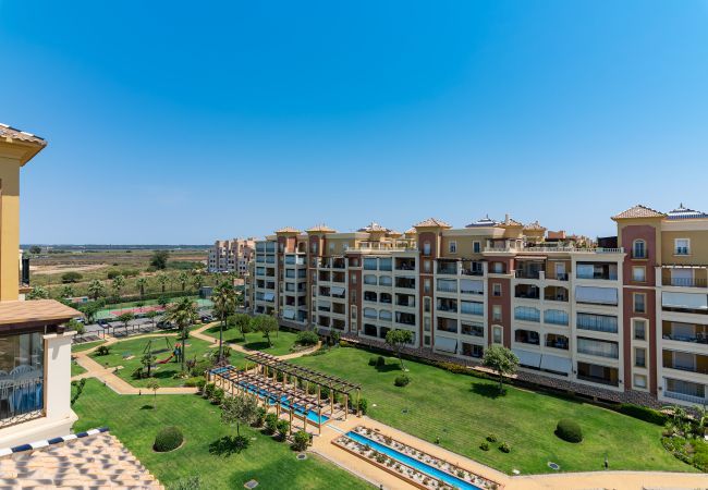 Apartamento en Isla Canela - Los Cisnes Atico - Playa de los Haraganes HLHC146P86