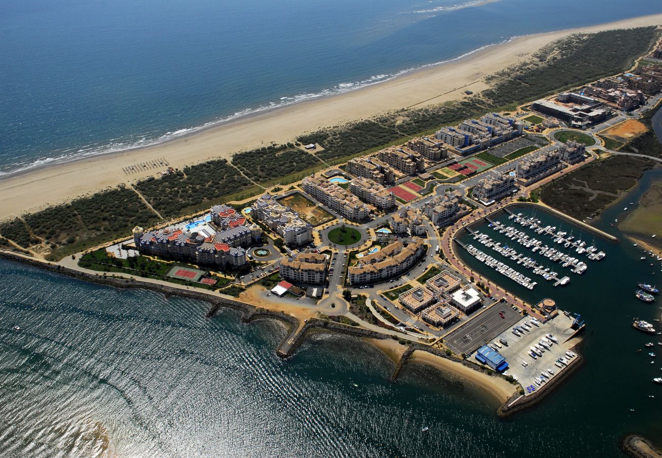 Lejlighed i Punta del Moral - 2 Dormitorio y dos baños renovado con vista al mar 