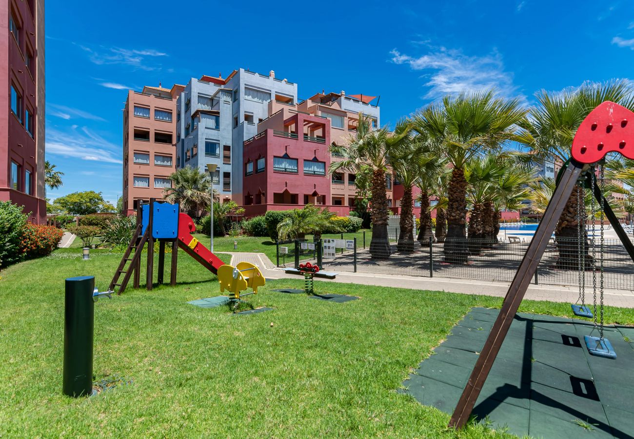 Lejlighed i Punta del Moral - Ground floor with 3 bedrooms with big terrace in first beach line