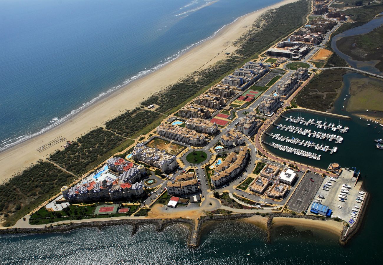 Lejlighed i Punta del Moral - Precisoso apartamento con vistas al mar y gran terraza de 1 dormitorio