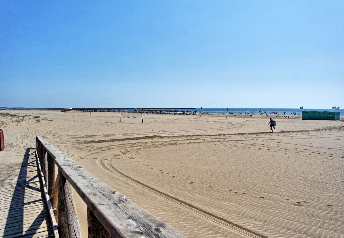 Lejlighed i Punta del Moral - Precisoso apartamento con vistas al mar y gran terraza de 1 dormitorio