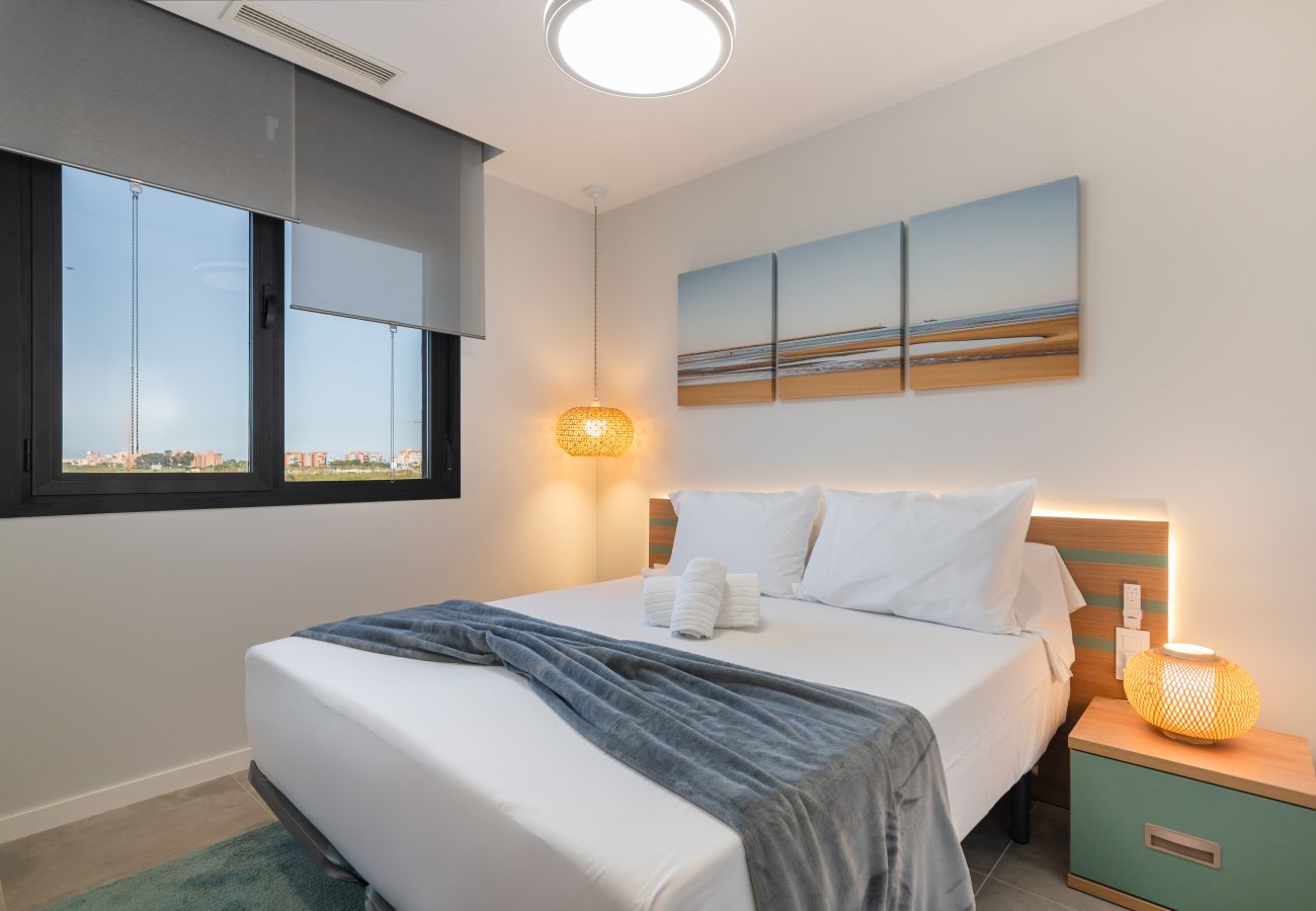 Rækkehus i Isla Canela - Chalet Las Marismas - Playa de los Haraganes HCHM3P00