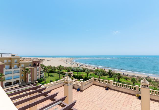 Ferienwohnung in Isla Canela - Los Cisnes Penthouse - Haraganes Beach HLHC146P86