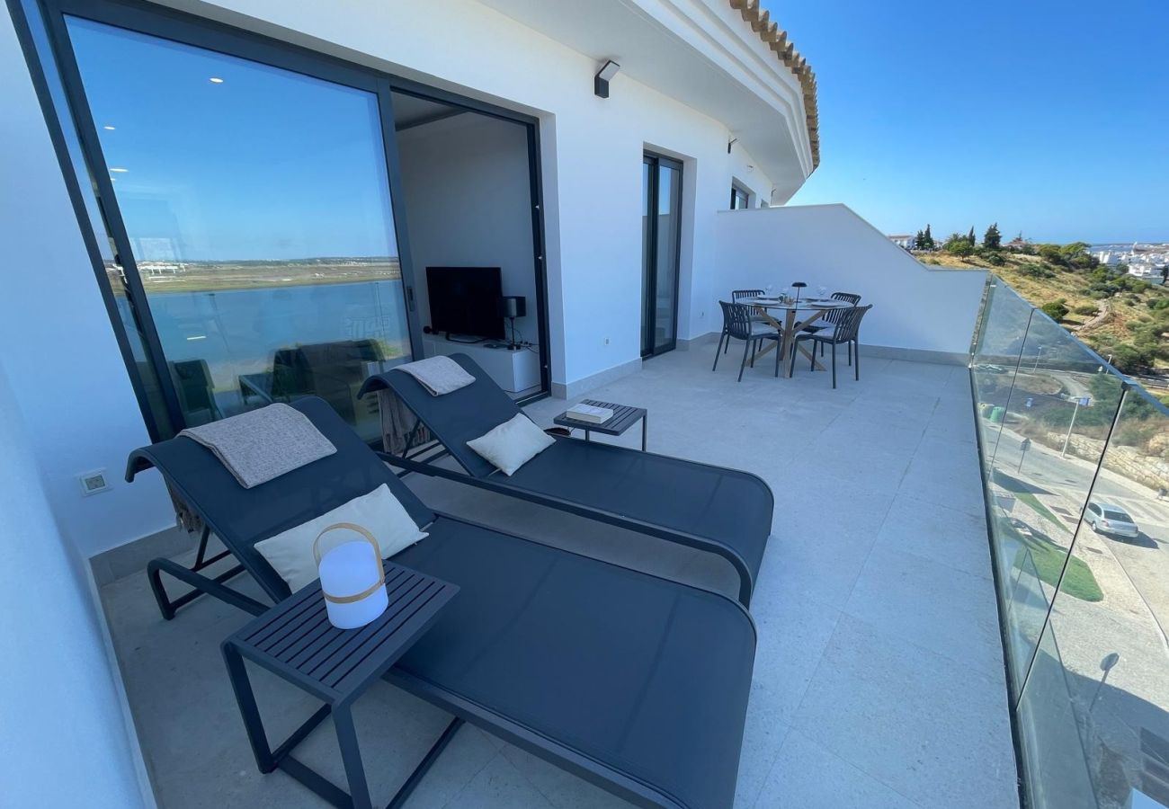 Ferienwohnung in Ayamonte - Casas Riverview - Atic in front of Guadiana Ayamonte AHR71AP25