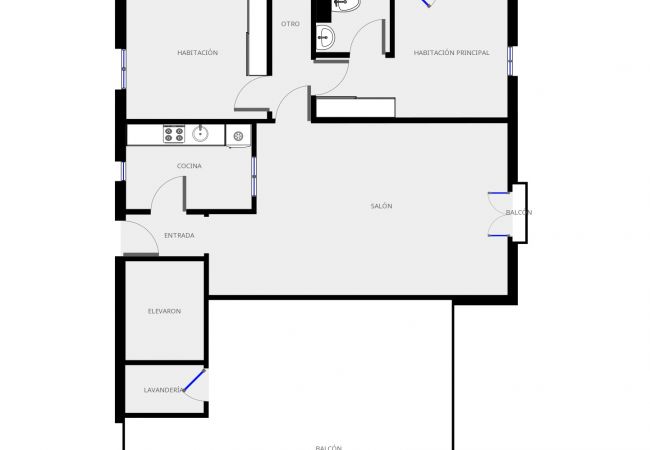 Appartement in Punta del Moral - Marina IV Penthouse - Marina Isla Canela PMHIV30P30