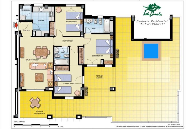 Appartement in Isla Canela - Las Marismas Penthouse PLUS - Isla Canela Golf GLHM59P19
