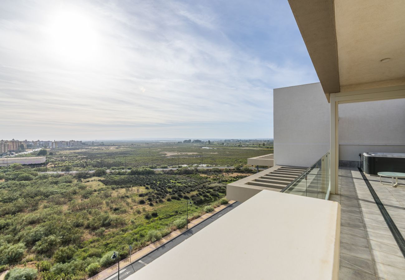 Apartamento em Isla Canela - Los Flamencos Penthouse by Ĥ - Haraganes Beach HLHF3502P18