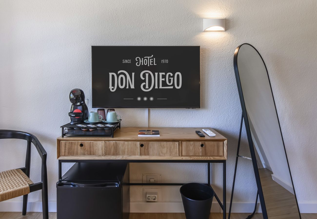 Hotel em Ayamonte - Hotel Don Diego *** Quarto Duplo com Varanda