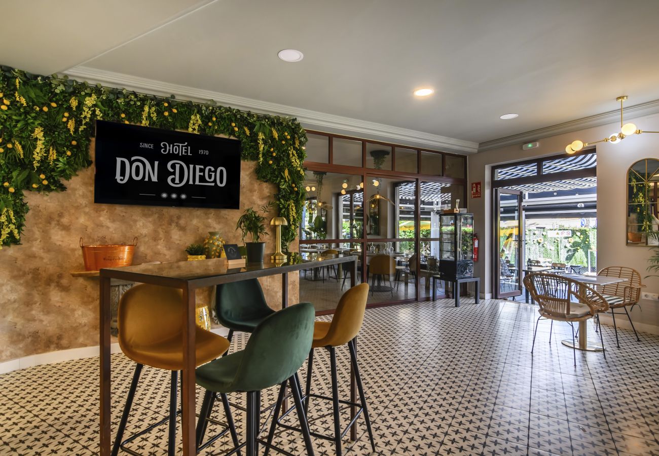 Hotel em Ayamonte - Hotel Don Diego *** Quarto Duplo com Varanda