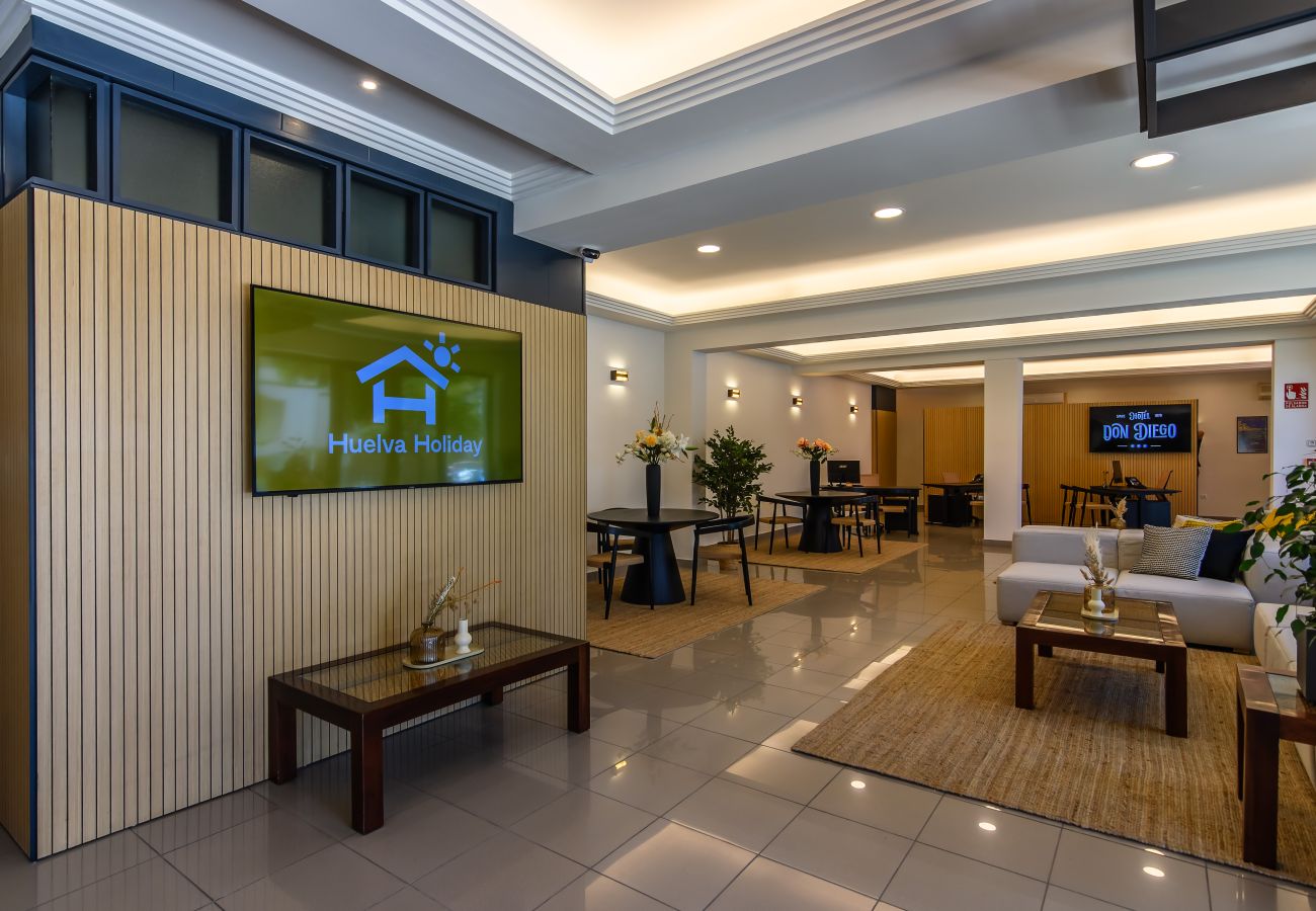 Hotel em Ayamonte - Hotel Don Diego *** Quarto Duplo com Varanda